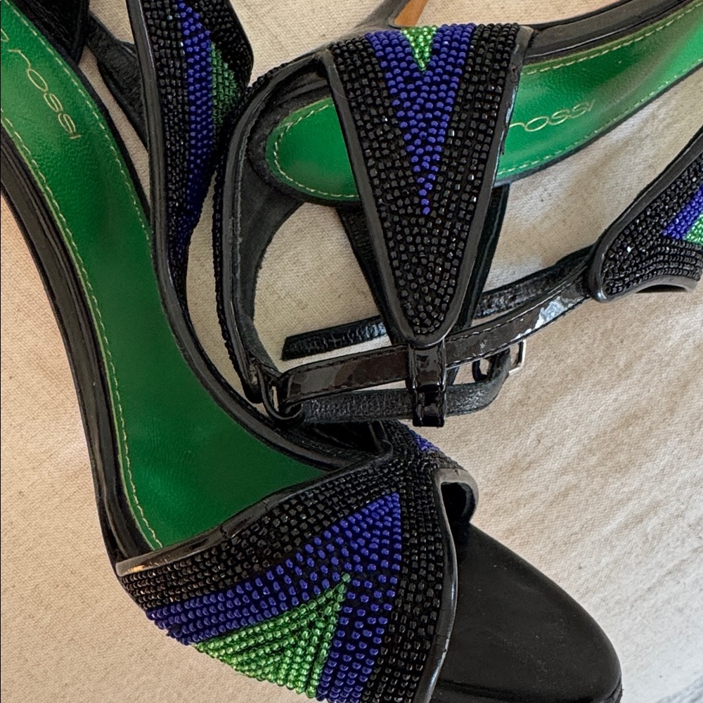 STUNNING RARE SERGIO ROSSI HEELS 7 - Picture 4 of 5